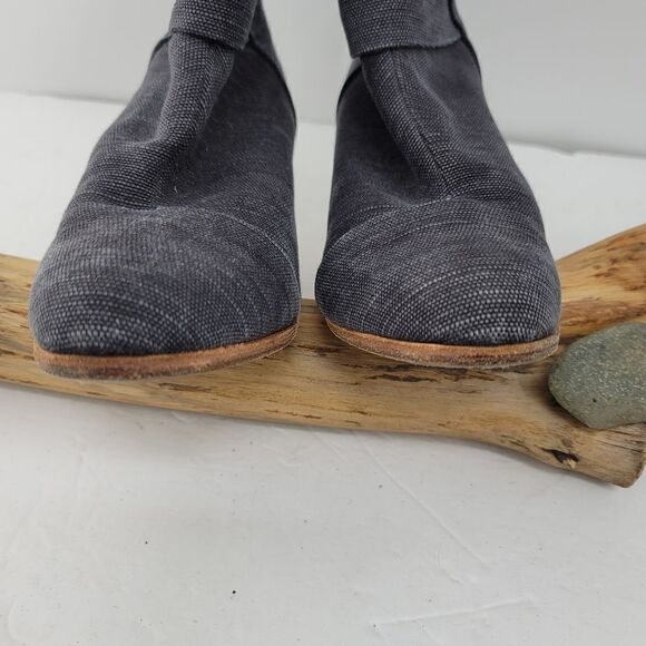 Rag & Bone heavy canvas heeled booties - Picture 12 of 16